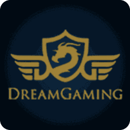 โลโก้ค่ายเกม DreamGaming บน ทางเข้าm98vip